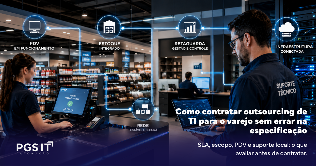 Outsourcing de TI no varejo — critérios de contratação